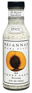 Dressing Brianna s Rich poppy-seed